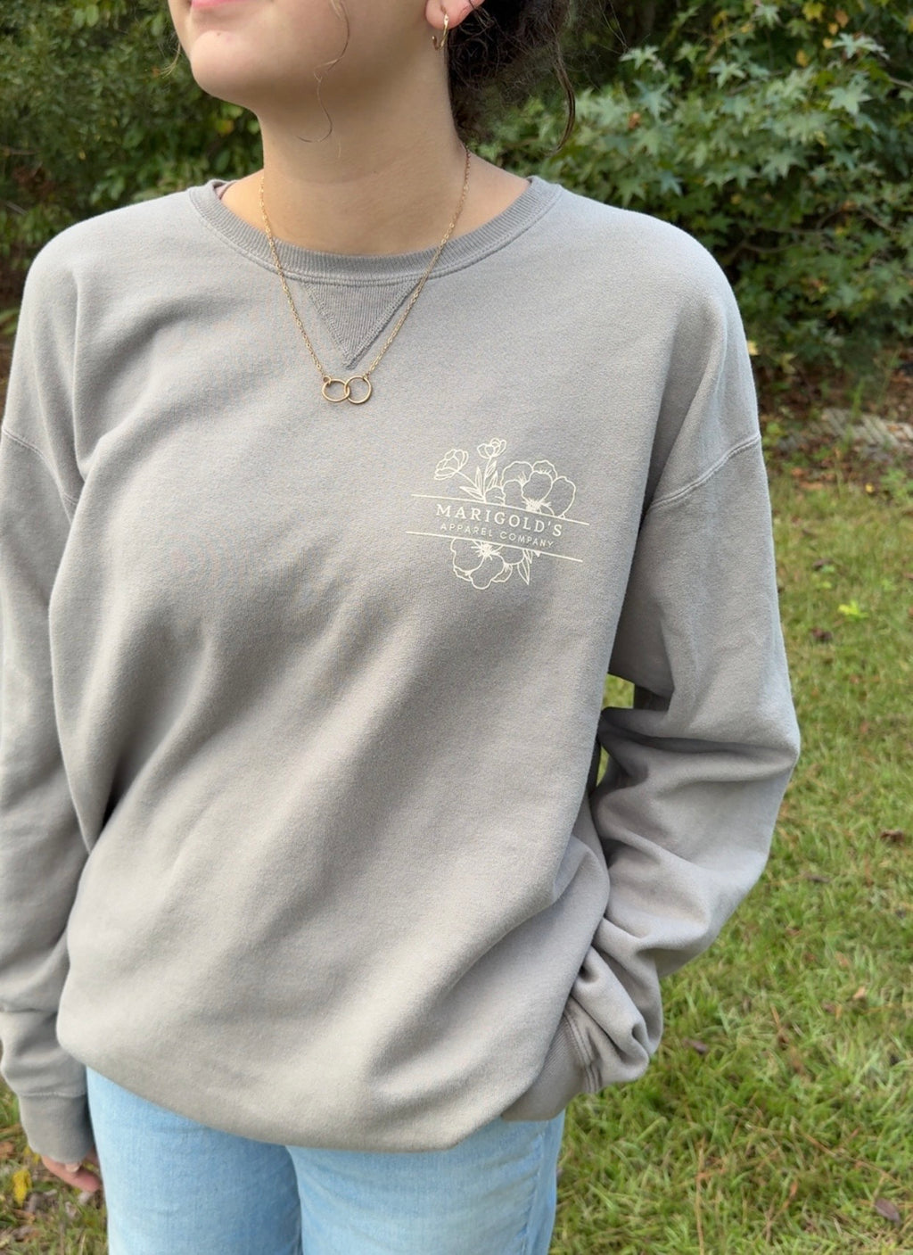 Logo Crew Neck Sweatshirt