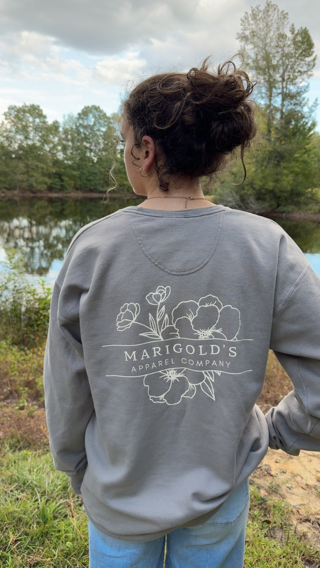 Logo Crew Neck Sweatshirt